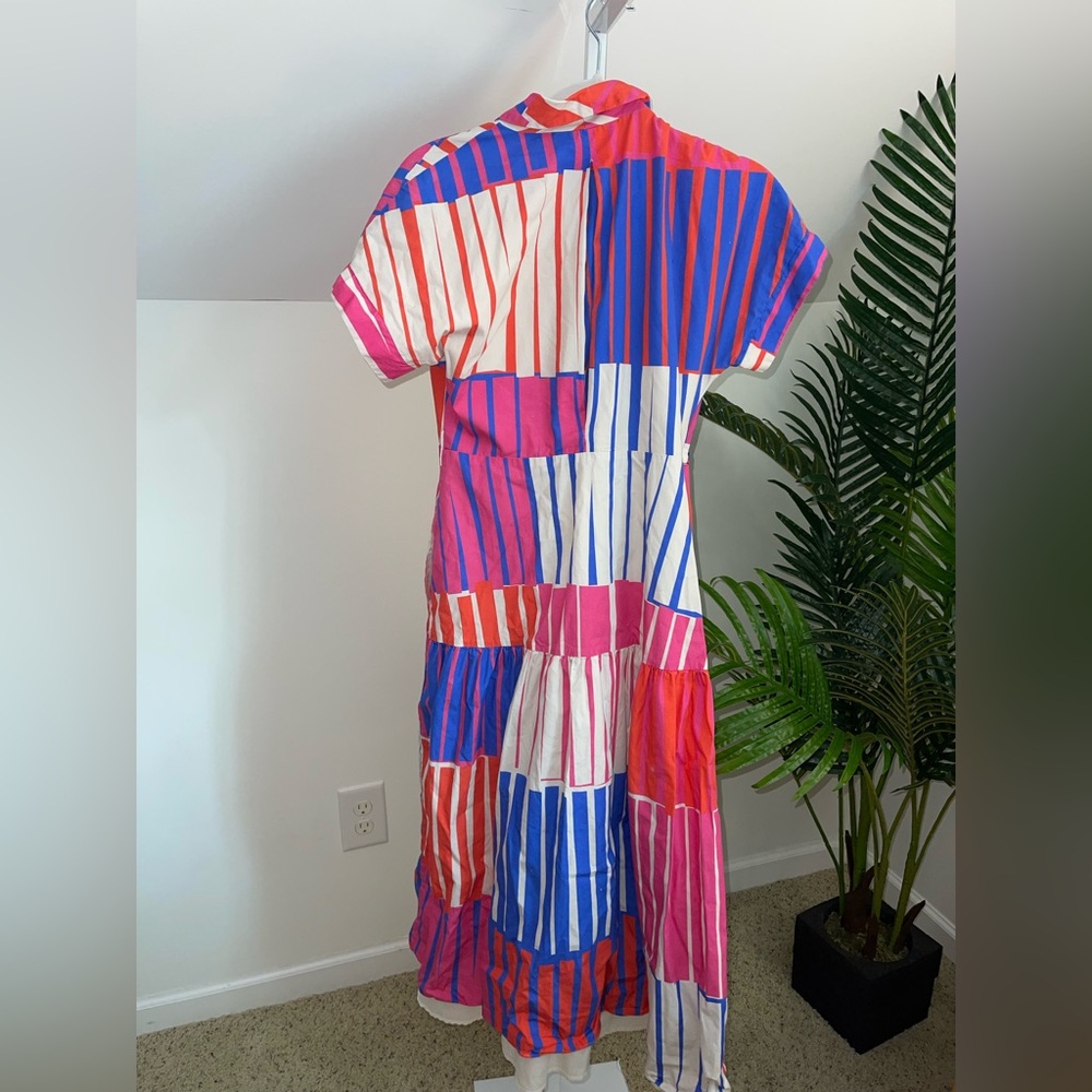 Hutch Rosen Stripe Dress Small - Picture 6 of 6